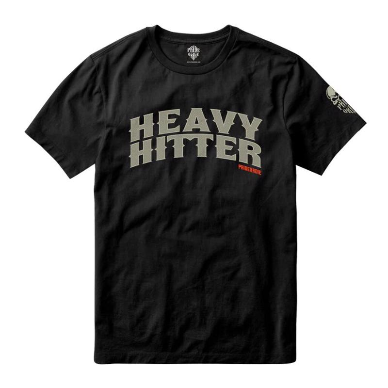 PRiDEorDiE heavy hitter T-Shirt -black
